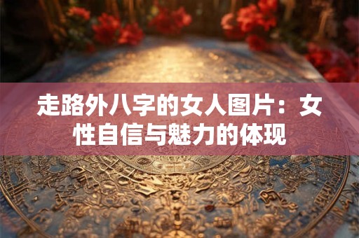 走路外八字的女人图片：女性自信与魅力的体现