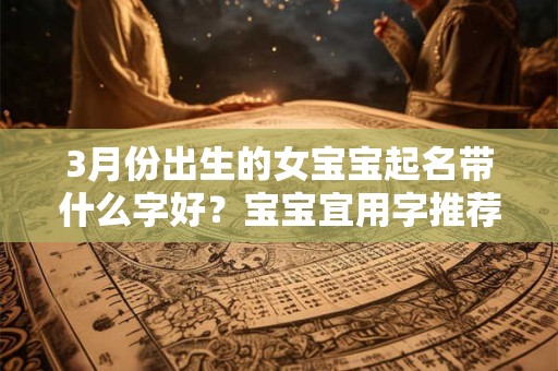 3月份出生的女宝宝起名带什么字好？宝宝宜用字推荐