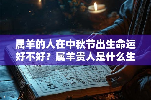 属羊的人在中秋节出生命运好不好？属羊贵人是什么生肖？