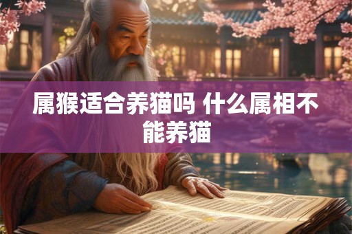 属猴适合养猫吗 什么属相不能养猫