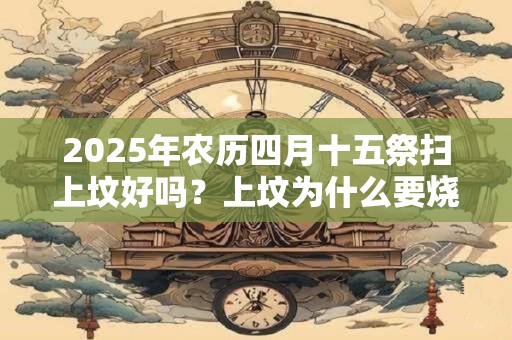 2026年农历四月十五祭扫上坟好吗？上坟为什么要烧纸？