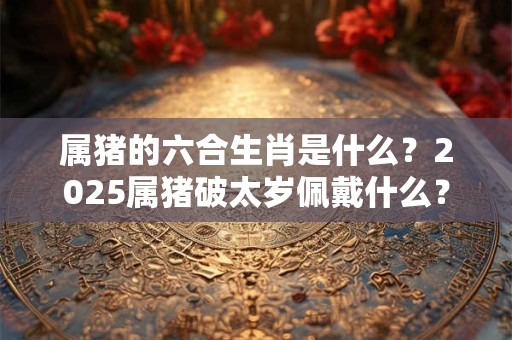 属猪的六合生肖是什么？2025属猪破太岁佩戴什么？