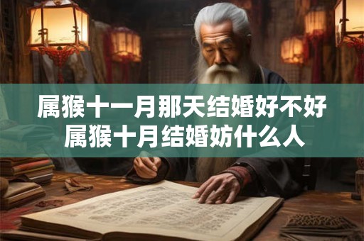 属猴十一月那天结婚好不好 属猴十月结婚妨什么人