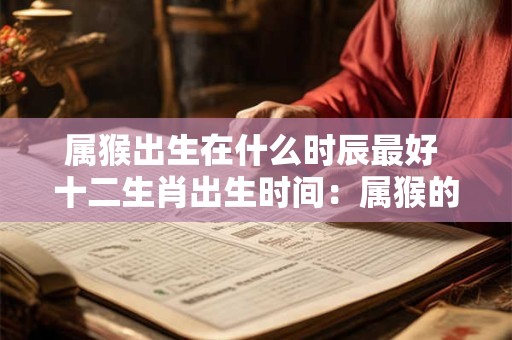 属猴出生在什么时辰最好 十二生肖出生时间：属猴的什么时辰出生最好？