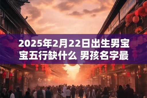 2025年2月22日出生男宝宝五行缺什么 男孩名字最新免费版