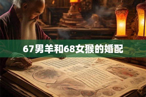 67男羊和68女猴的婚配