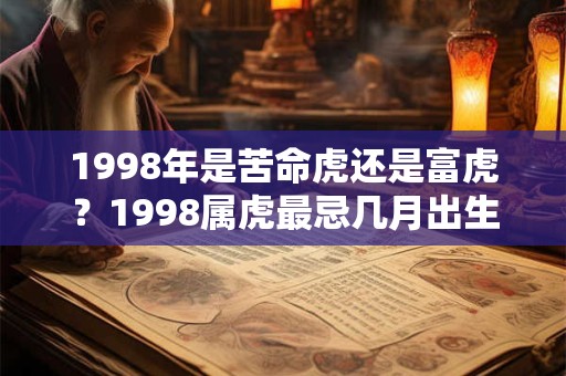 1998年是苦命虎还是富虎？1998属虎最忌几月出生？