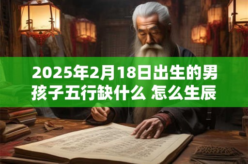2025年2月18日出生的男孩子五行缺什么 怎么生辰八字取名
