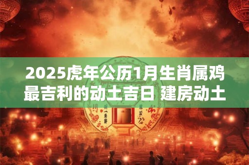 2025虎年公历1月生肖属鸡最吉利的动土吉日 建房动土良机