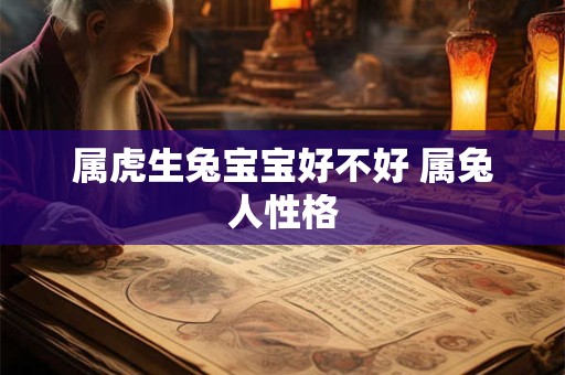 属虎生兔宝宝好不好 属兔人性格