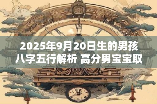 2025年9月20日生的男孩八字五行解析 高分男宝宝取名字