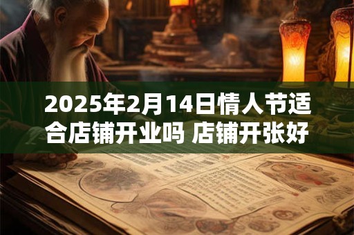 2025年2月14日情人节适合店铺开业吗 店铺开张好吗