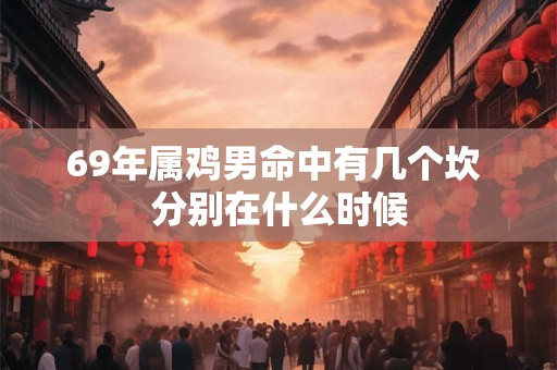 69年属鸡男命中有几个坎 分别在什么时候