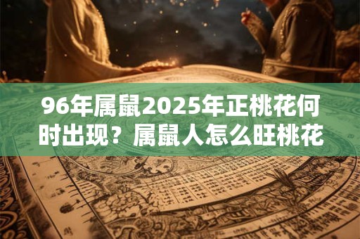 96年属鼠2025年正桃花何时出现？属鼠人怎么旺桃花？