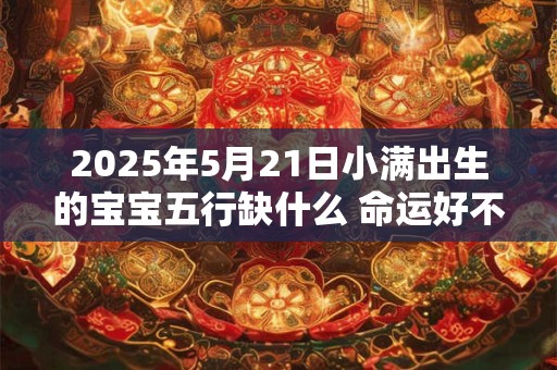 2025年5月21日小满出生的宝宝五行缺什么 命运好不好