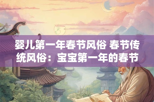 婴儿第一年春节风俗 春节传统风俗：宝宝第一年的春节记忆