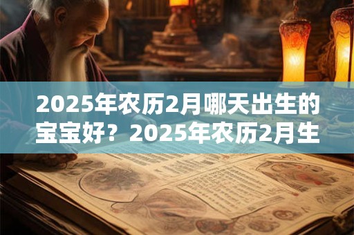 2026年农历2月哪天出生的宝宝好？2026年农历2月生子吉日
