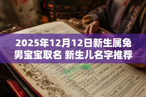 2025年12月12日新生属兔男宝宝取名 新生儿名字推荐
