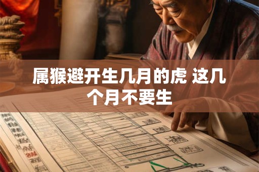 属猴避开生几月的虎 这几个月不要生