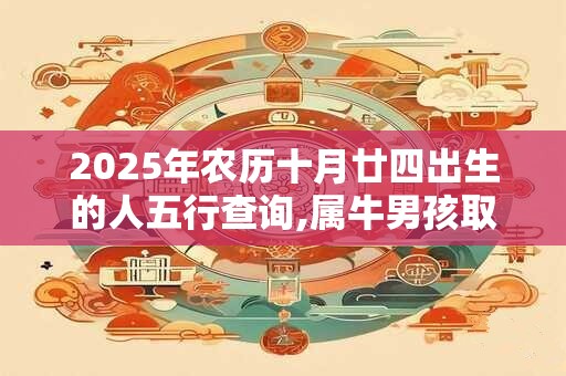 2026年农历十月廿四出生的人五行查询,属牛男孩取名