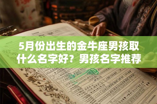 5月份出生的金牛座男孩取什么名字好？男孩名字推荐