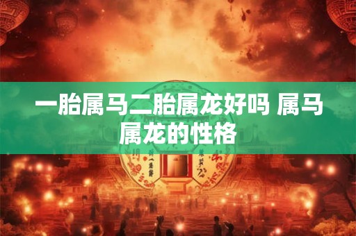 一胎属马二胎属龙好吗 属马属龙的性格