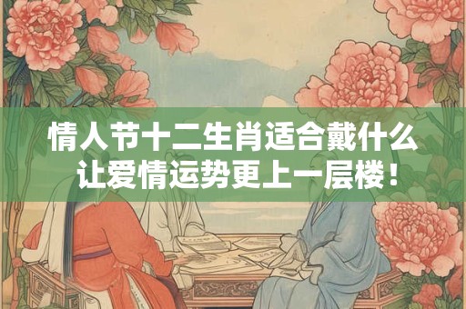情人节十二生肖适合戴什么 让爱情运势更上一层楼！