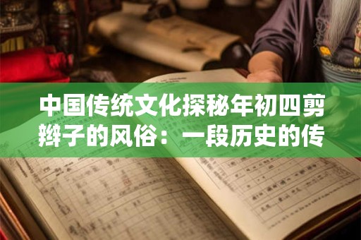 中国传统文化探秘年初四剪辫子的风俗:一段历史的传承与延续 中国传统文化探秘年初四剪辫子的风俗:一段历史的传承与延续