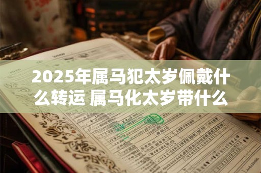 2025年属马犯太岁佩戴什么转运 属马化太岁带什么东西最好