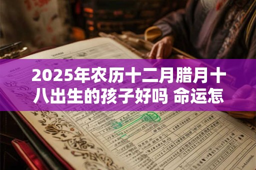 2025年农历十二月腊月十八出生的孩子好吗 命运怎么样