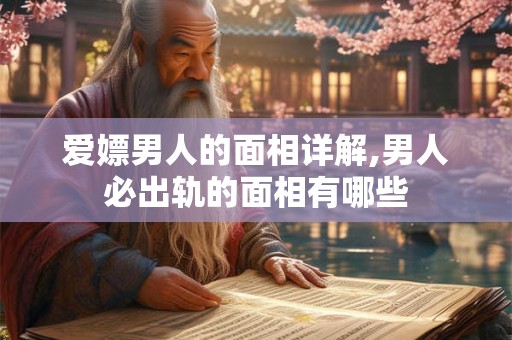 爱嫖男人的面相详解,男人必出轨的面相有哪些