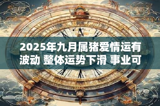 2025年九月属猪爱情运有波动 整体运势下滑 事业可观