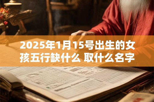 2025年1月15号出生的女孩五行缺什么 取什么名字好