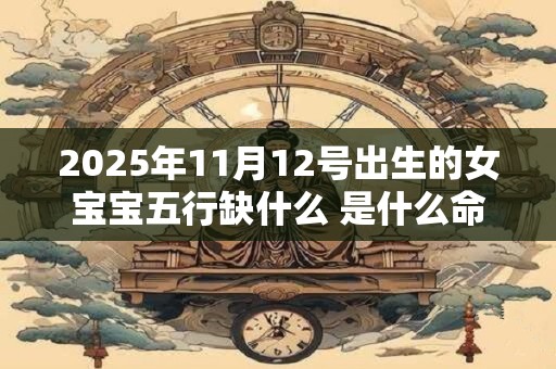 2025年11月12号出生的女宝宝五行缺什么 是什么命