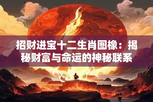 招财进宝十二生肖图橡：揭秘财富与命运的神秘联系