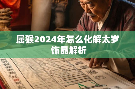 属猴2026年怎么化解太岁 饰品解析 属猴2026年怎么化解太岁 饰品解析