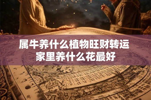 属牛养什么植物旺财转运 家里养什么花最好