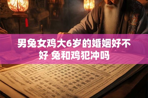 男兔女鸡大6岁的婚姻好不好 兔和鸡犯冲吗