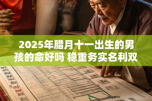 2025年腊月十一出生的男孩的命好吗 稳重务实名利双收