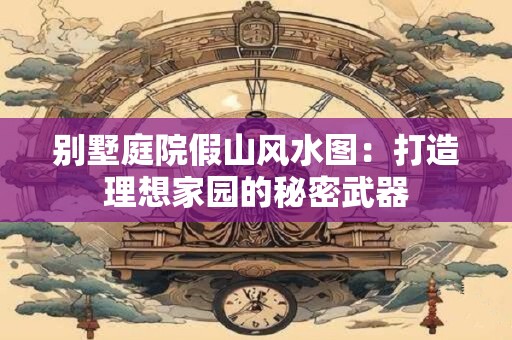 别墅庭院假山风水图：打造理想家园的秘密武器