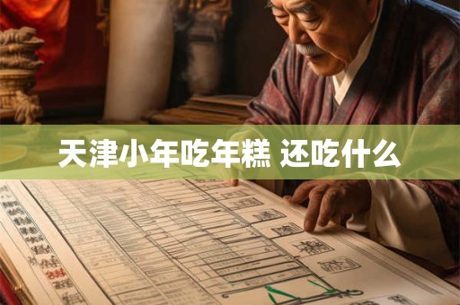 天津小年吃年糕 还吃什么