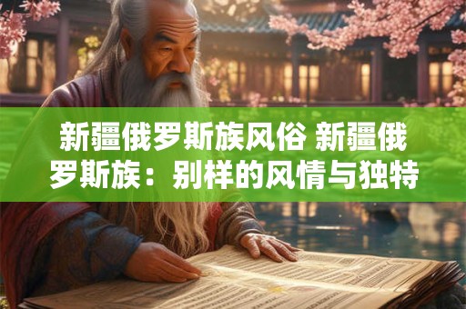 新疆俄罗斯族风俗 新疆俄罗斯族：别样的风情与独特的习俗