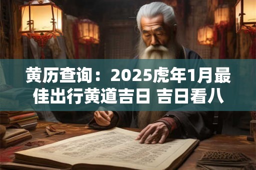 黄历查询：2025虎年1月最佳出行黄道吉日 吉日看八字