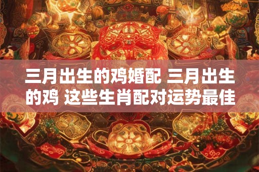 三月出生的鸡婚配 三月出生的鸡 这些生肖配对运势最佳！