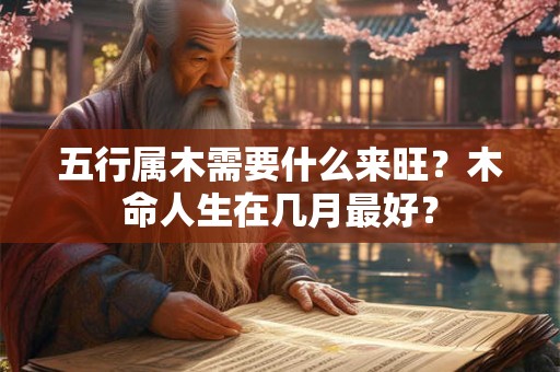 五行属木需要什么来旺？木命人生在几月最好？