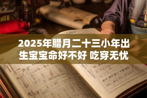 2025年腊月二十三小年出生宝宝命好不好 吃穿无忧荣华之命