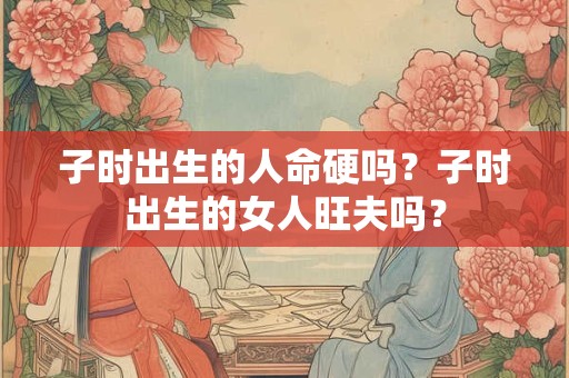 子时出生的人命硬吗？子时出生的女人旺夫吗？