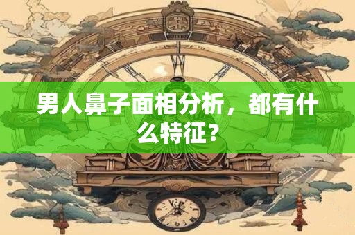 男人鼻子面相分析，都有什么特征？