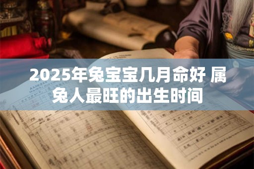 2025年兔宝宝几月命好 属兔人最旺的出生时间