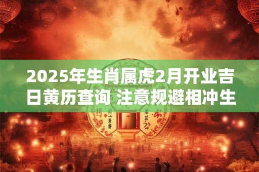 2025年生肖属虎2月开业吉日黄历查询 注意规避相冲生肖